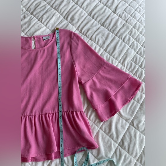 Gina Tricot Flutter Sleeve Top - Picture 5 of 8